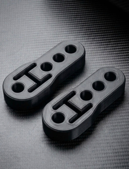 Universal Exhaust Hanger 3 Slot Adjustable 2-Pack